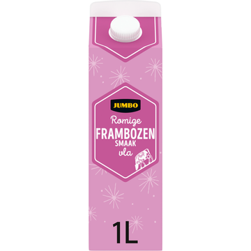 Jumbo Romige Frambozensmaak Vla - JUMBO