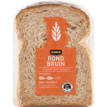 Jumbo - Rond Bruin - Half - JUMBO