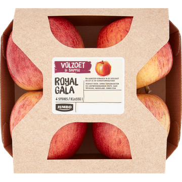 Jumbo Royal Gala Appels Bio 4 Stuks - JUMBO