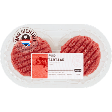 Jumbo Runder Tartaar 2 Stuks - JUMBO