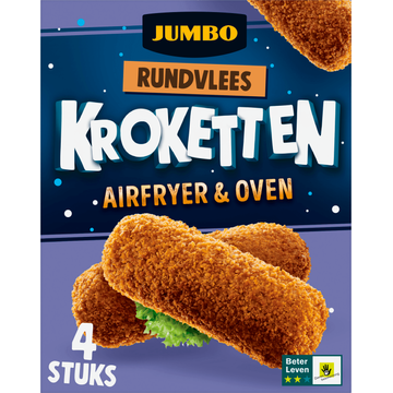 Jumbo Rundvlees Kroketten 4 Stuks - JUMBO