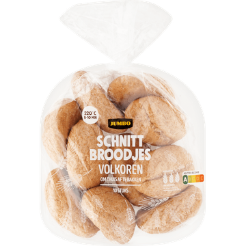 Jumbo - Schnittbroodjes Volkoren - 10 Stuks - JUMBO