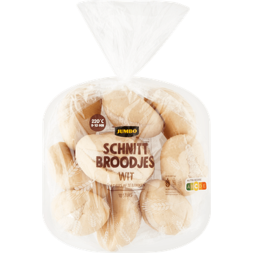 Jumbo - Schnittbroodjes Wit - 10 Stuks - JUMBO