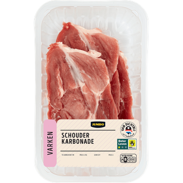 Jumbo Schouderkarbonade Varken ca 525 g - JUMBO