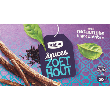 Jumbo Spices Zoethout 20 Stuks - JUMBO