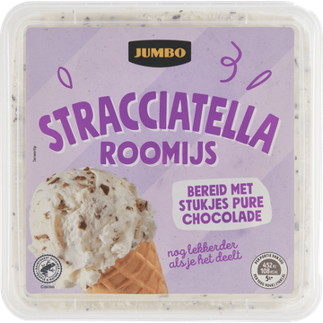 Jumbo Stracciatella Roomijs - JUMBO