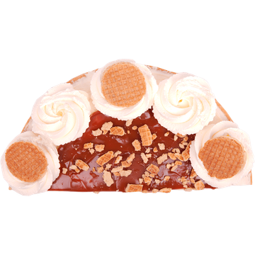 Jumbo Stroopwafelvlaai - Half - JUMBO