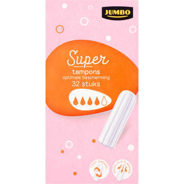 Jumbo Super Tampons - JUMBO