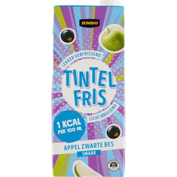 Jumbo Tintelfris Appel Zwarte Bes 1 Kcal - 1