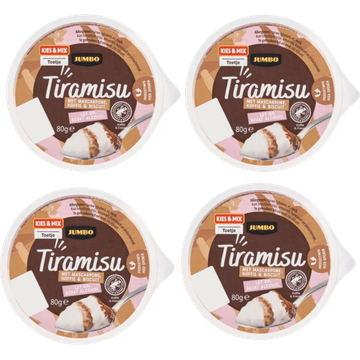 Jumbo Tiramisu - bevat alcohol - JUMBO