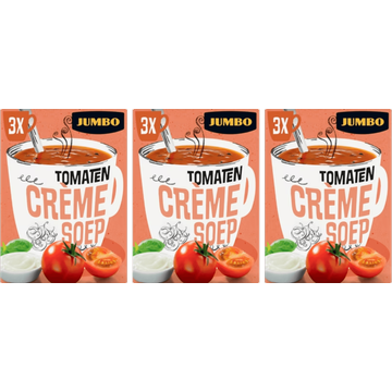 Jumbo Tomaten Crèmesoep 3 x 3 Stuks - JUMBO