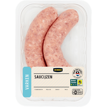 Jumbo Varken Saucijs 2 Stuks - JUMBO