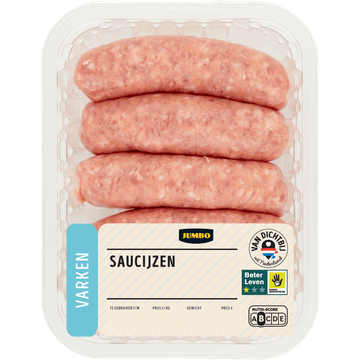 Jumbo Varken Saucijs 5 Stuks - JUMBO