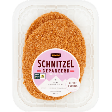 Jumbo Varkensschnitzel Gepaneerd 2 Stuks - JUMBO