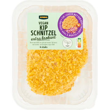 Jumbo Vegan Kip Schnitzel 4 Stuks - JUMBO