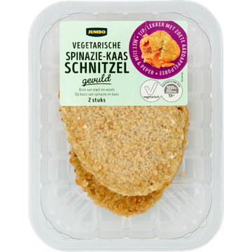 Jumbo Vegetarische Spinazie-Kaas Schnitzels - JUMBO