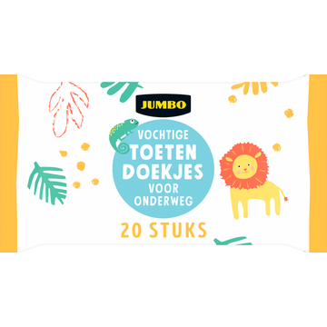 Jumbo Vochtige Toetendoekjes voor Onderweg - JUMBO