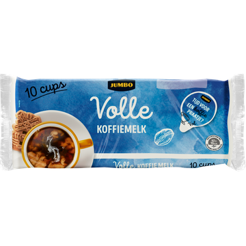 Jumbo Volle Koffiemelk Cups 10 Stuks - JUMBO
