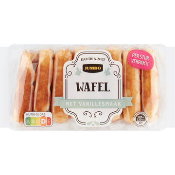 Jumbo Wafel met Vanillesmaak 8 Stuks - JUMBO