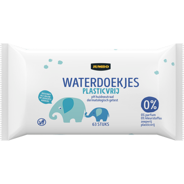 Jumbo Waterdoekjes 63 Stuks - JUMBO