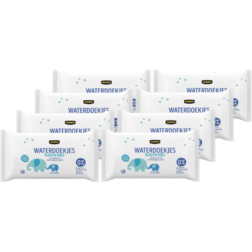 Jumbo Waterdoekjes 8 x 63 stuks - JUMBO