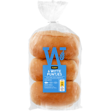 Jumbo - Witte Puntjes - 6 Stuks - JUMBO