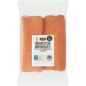 Jumbo - Worstenbroodjes - 4 Stuks - JUMBO