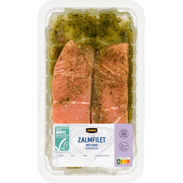 Jumbo Zalmfilet met Huid Gemarineerd - JUMBO