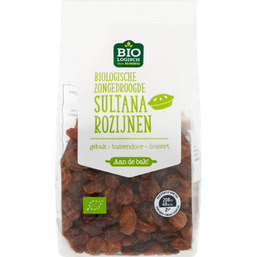 Jumbo Zongedroogde Sultana Rozijnen Biologisch - JUMBO