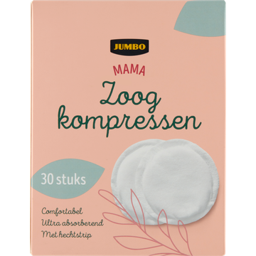 Jumbo Zoogkompressen 30 Stuks - JUMBO