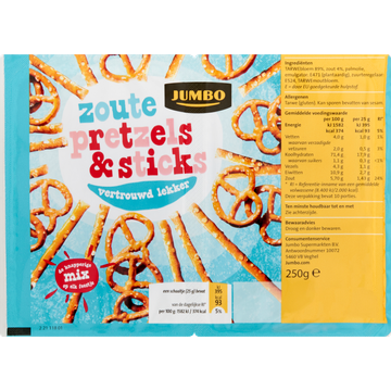 Jumbo Zoute Pretzels & Sticks - JUMBO