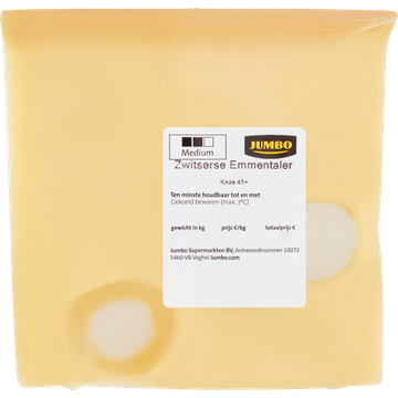 Jumbo Zwitserse Emmentaler Kaas 45+ - JUMBO