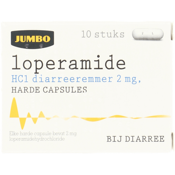 Jumbo loperamide HCL diarreeremmer 2mg - JUMBO