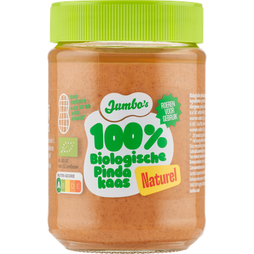 Jumbo's 100% Biologische Pindakaas Naturel - JUMBO