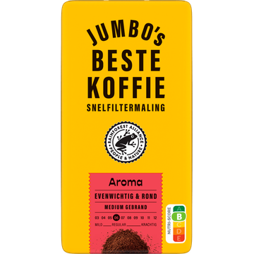 Jumbo's Beste Koffie Snelfiltermaling Aroma - JUMBO