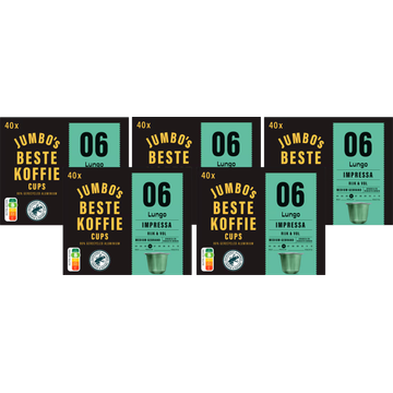 Jumbo's Beste Koffiecups Lungo Impressa - JUMBO