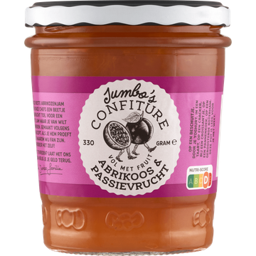 Jumbo's Confiture Abrikoos Passievrucht - JUMBO