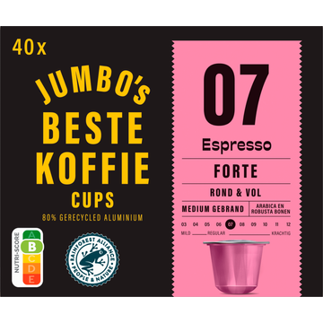 Jumbo's Espresso Forte Koffiecups - JUMBO