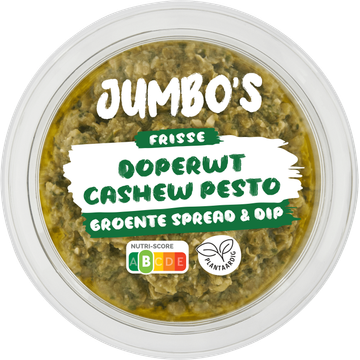 Jumbo's Frisse Doperwt Cashew Pesto Groente Spread & Dip - JUMBO
