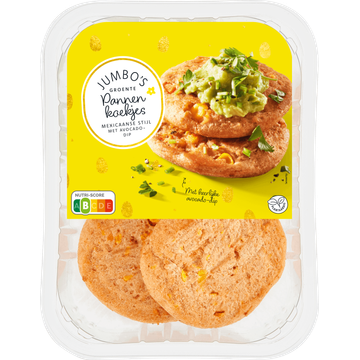 Jumbo's Groente Pannenkoekjes Mexicaanse Stijl met Avocado-Dip - JUMBO