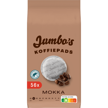 Jumbo's Koffiepads Mokka 56 Stuks - JUMBO