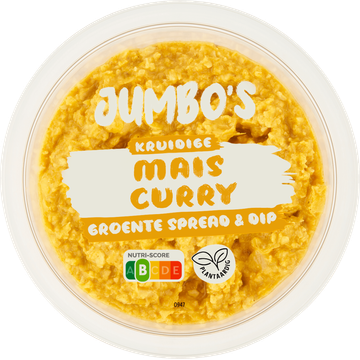 Jumbo's Kruidige Mais Curry Groente Spread & Dip - JUMBO