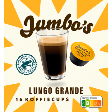 Jumbo's Lungo Grande Koffiecups 16 Stuks - JUMBO
