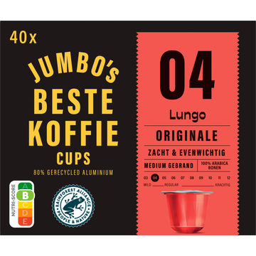 Jumbo's Lungo Originale Koffiecups - JUMBO