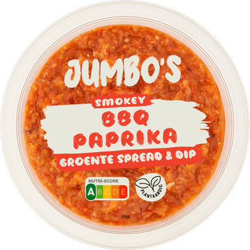 Jumbo's Smokey BBQ Paprika Groente Spread & Dip - JUMBO