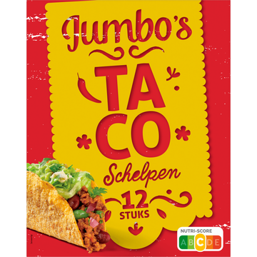 Jumbo's Taco Schelpen 12 Stuks - JUMBO