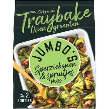 Jumbo's Traybake Sperziebonen & Spruitjes Mix - JUMBO