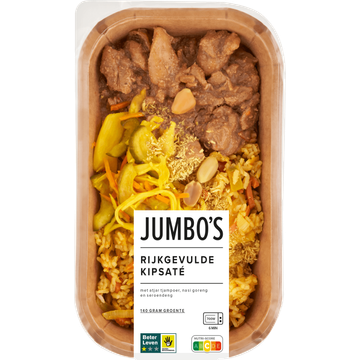 Jumbo's Verse Maaltijd Rijkgevulde Kipsaté - JUMBO