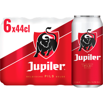 Jupiler - Pils - Blik - 6 x 440ML - JUMBO