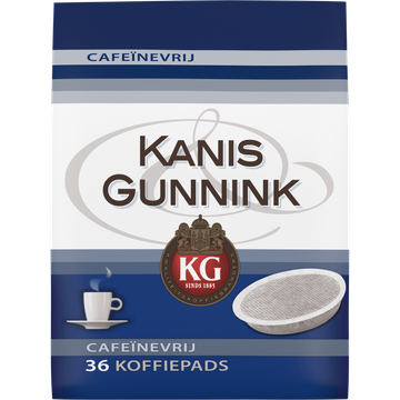 Kanis & Gunnink Cafeïnevrije Koffiepads - JUMBO